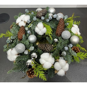 X114 Xmas green wreath X114 Xmas green wreath